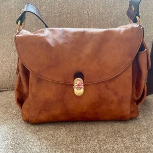 Valentina Leather Satchel Purse